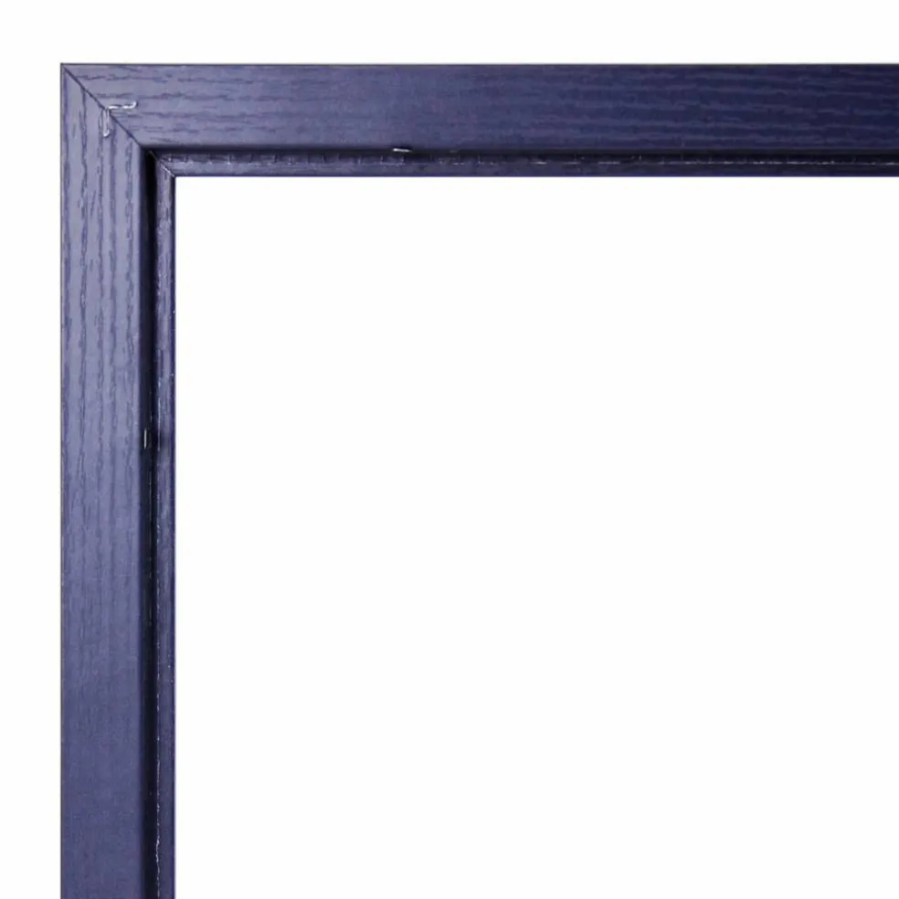 Sapphire Blue Wood Grain Matted Belmont Wall Frame by Ashland®