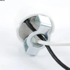 Satco 80-1796 GU10 ceramic socket with 1/8 IP hickey lampholder