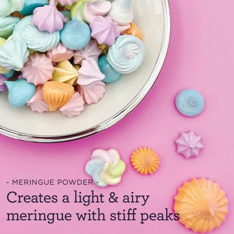 Satin Ice Meringue Powder - 16 oz New Formula for Royal Icing