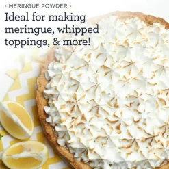 Satin Ice Meringue Powder - 16 oz New Formula for Royal Icing