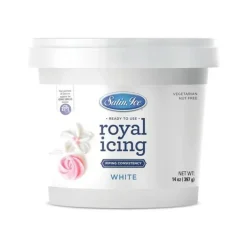 Satin Ice Ready to Use Royal Icing - 14oz Pail Bucket