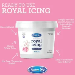 Satin Ice® Royal Icing Mix, 14oz.