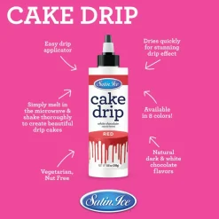 Satin Ice® White Chocolate Cake Drip