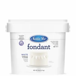 Satin Ice™ White Vanilla Fondant, 5lb.