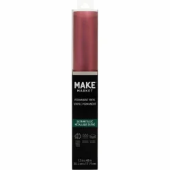 Satin Metallic Permanent Vinyl by Make Market®