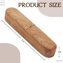 Savina Tailors Clapper for Quilting, Hard Wood Professional Multipurpose Durable for Seam Ironing, Flattening Tool. Great for Setting Fabric Folds, Accenting, Clothing Wrinkle Sewing.