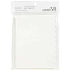 Scalloped Folded Cards & Envelopes by Recollections™, 4.25