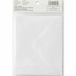 Scalloped Folded Cards & Envelopes by Recollections™, 4.25