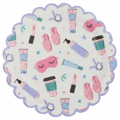 9" Scalloped Spa Day Dinner Plates, 8ct. by Celebrate It™