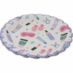 9" Scalloped Spa Day Dinner Plates, 8ct. by Celebrate It™