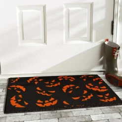 Scary Pumpkins Doormat