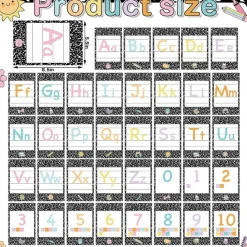 School Bulletin Board ABC Alphabet Poster Classroom Decor