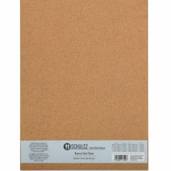 Schulcz Scale Model Cork Sheets - 11-3/4" x 15-3/4", 1 mm, Pkg of 5 Sheets