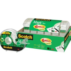 Scotch® Magic™ Tape, Pack of 6