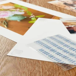 Scotch® Removable Mounting Tape Squares, Transparent