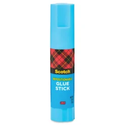 Scotch Repositionable Glue Stick - .49 oz