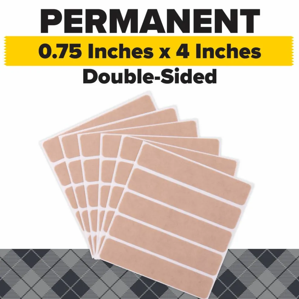 Scotch® 3/4" x 4" Fabric Tape Strips, 30ct.