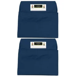 Seat Sack, Large, 17 inch, Chair Pocket, Blue, Pack of 2