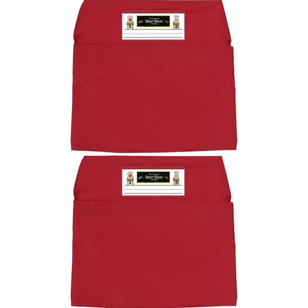 Seat Sack® Large 17" Red Chair Pockets, 2ct.
