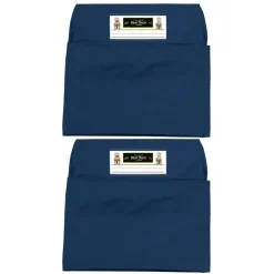 Seat Sack, Small, 12 inch, Chair Pocket, Blue, Pack of 2