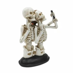 6.3" Selfie Couple Skeleton Tabletop Décor by Ashland®