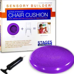 Sensory Builder: Wiggle Cushion, Purple, Seating