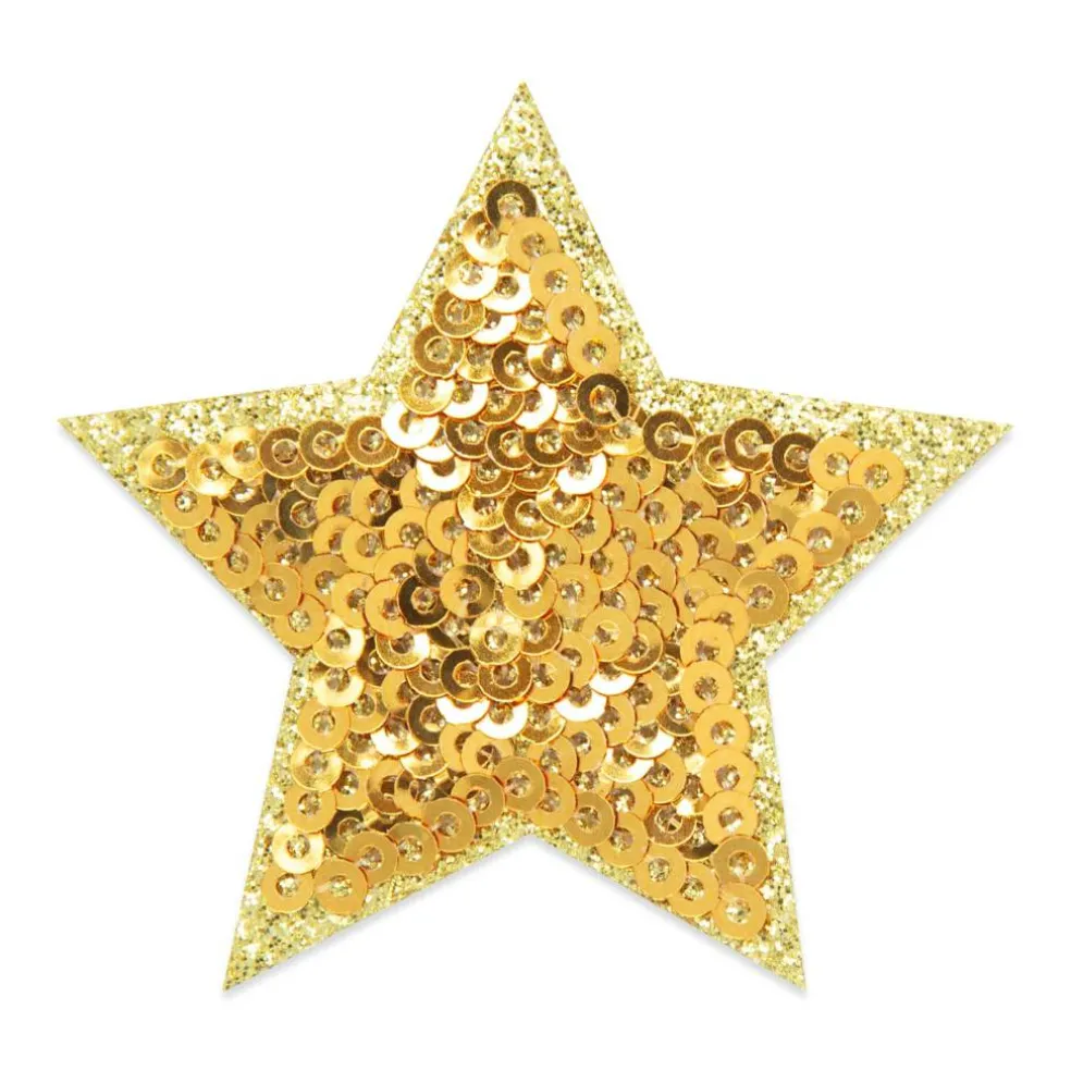 Sequin Star Iron-On & Adhesive Patch by Make Market®