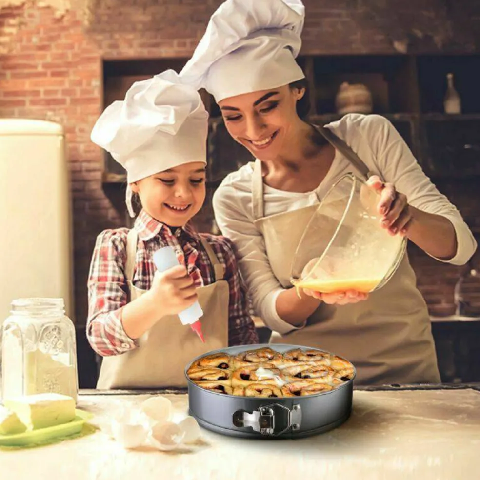 Set Non Stick Leakproof Round Cake Pan Bakeware Baking