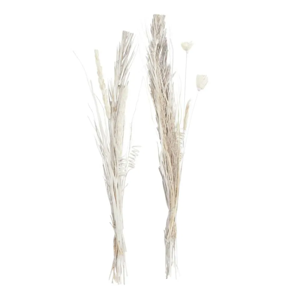Set of 2" Brown Wood Natural Foliage, 7" x 56"