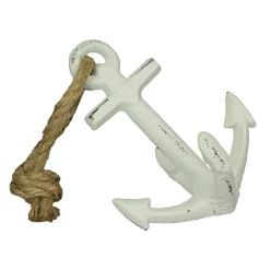 Set of 2 Cast Iron Ship Anchor Bookends Nautical Home Decor Sculptures
