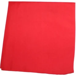 Set of 6 Large Classic Handkerchiefs, Shinny and Soft Pocket Square