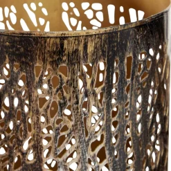 Set of 3 Metal Eclectic Lantern, 6