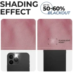 Set of 2 Panel Blackout Curtains Set, Durable Polyester Window Drapes with Thermal Insulation and Noise Reducing Features