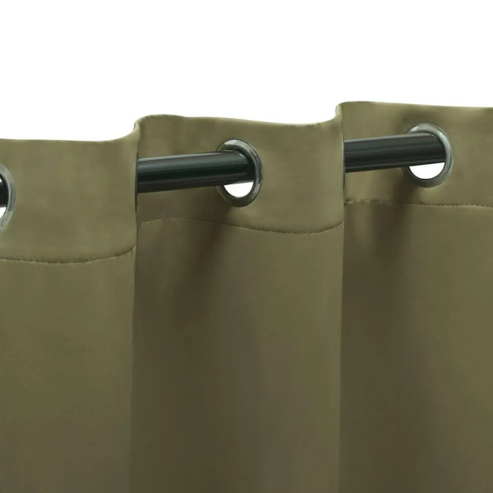 Set of 2 Panel Blackout Curtains Set, Durable Polyester Window Drapes with Thermal Insulation and Noise Reducing Features
