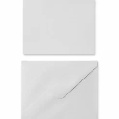 10 Sets of White Flat Cards & Envelopes by Recollections™, 4.25" x 5.5"