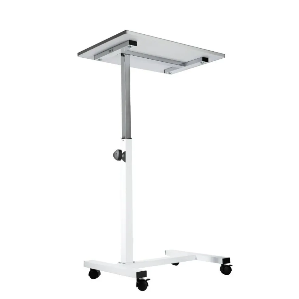 Seville Classics airLIFT Height Adjustable Mobile Rolling Laptop Cart Desk