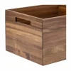 Seville Classics Large Acacia Bin