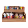 Seville Classics Large Acacia Desktop Organizer