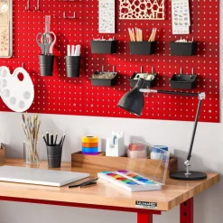 Seville Classics UltraHD 2-Piece Pegboard Set w/ 23 Piece Hook Assortment