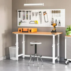 Seville Classics UltraHD 2-Piece Pegboard Set w/ 23 Piece Hook Assortment