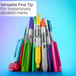 Sharpie® Glam Pop 5 Color Fine Tip Permanent Markers