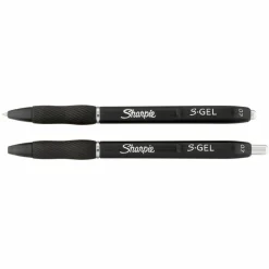Sharpie® S-Gel™ Black Pens, 2ct.