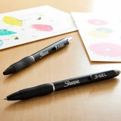 Sharpie® S-Gel™ Black Pens, 2ct.