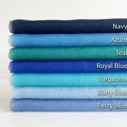 Sheer Crystal Organza Fabric by the Yard 60" Wide | Premium Polyester Organza for Bridal Gowns, Wedding Décor, Backdrops & Overlays | 44 Colors