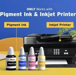 10 Sheets 8.5”x11” / Pack DARK TRANSFER-PAPER FOR INKJET PRINTING