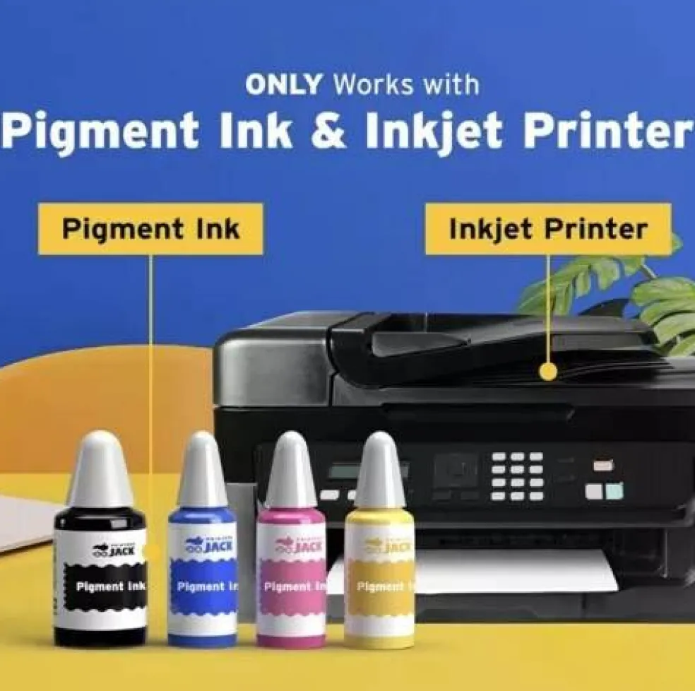 10 Sheets 8.5”x11” / Pack DARK TRANSFER-PAPER FOR INKJET PRINTING