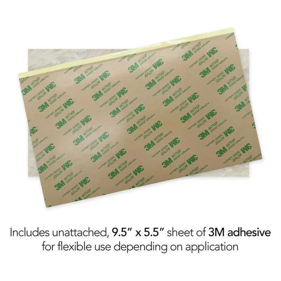 Shell Veneer, 5.5 x 9.5 inches | WMOP, BMOP, Abalone | Includes 3M Adhesive Sheet for Application, Great for Inlay Projects