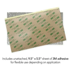 Shell Veneer, 5.5 x 9.5 inches | WMOP, BMOP, Abalone | Includes 3M Adhesive Sheet for Application, Great for Inlay Projects