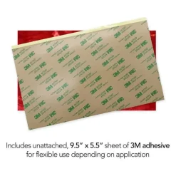 Shell Veneer, 5.5 x 9.5 inches | WMOP, BMOP, Abalone | Includes 3M Adhesive Sheet for Application, Great for Inlay Projects