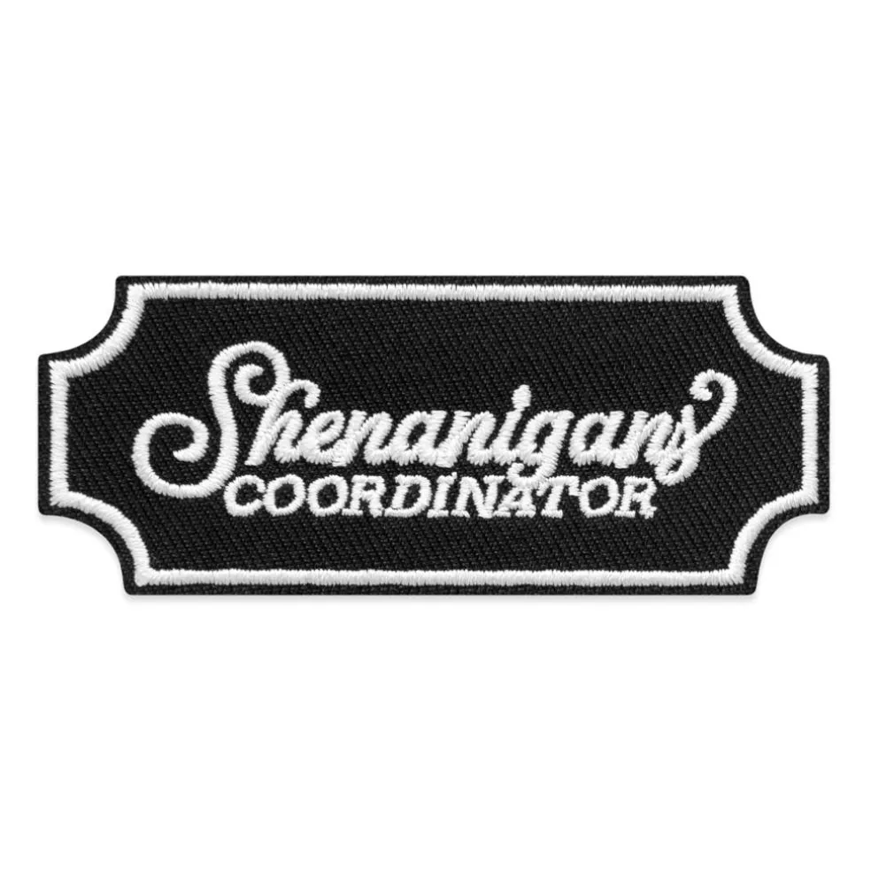 Shenanigans Coordinator Embroidered Iron-On & Adhesive Patch by Make Market®